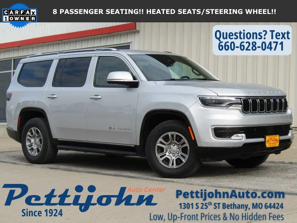 Used 2022 Jeep Wagoneer Series I with VIN 1C4SJVAT6NS229449 for sale in Kansas City