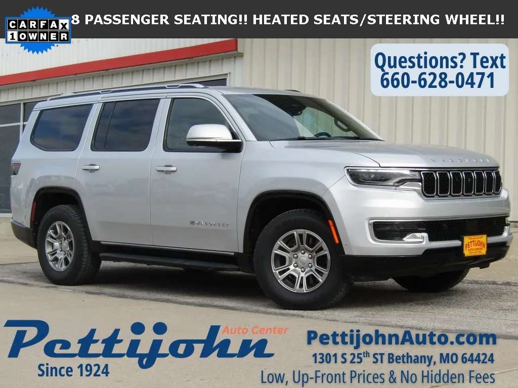 Used 2022 Jeep Wagoneer Series I with VIN 1C4SJVAT6NS229449 for sale in Kansas City