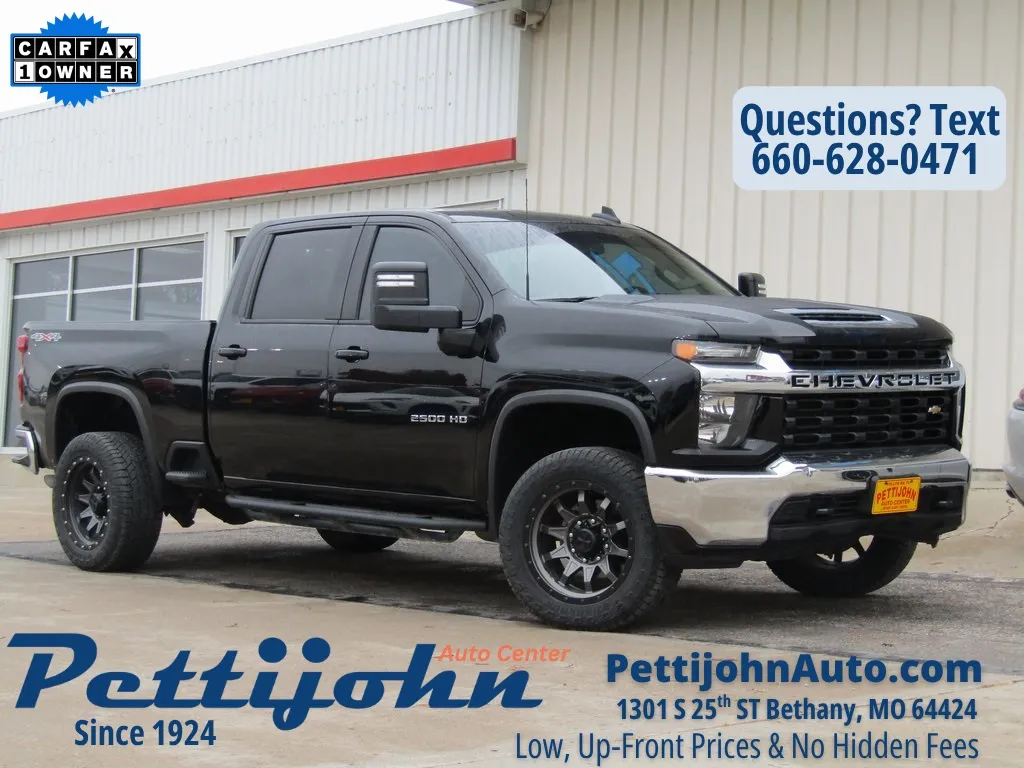 Black 2022 Chevrolet Silverado 2500HD LT for sale in Bethany, MO