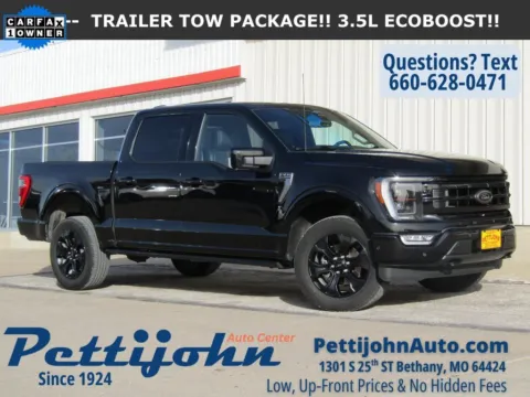 Black 2023 Ford F-150 Platinum for sale in Bethany, MO