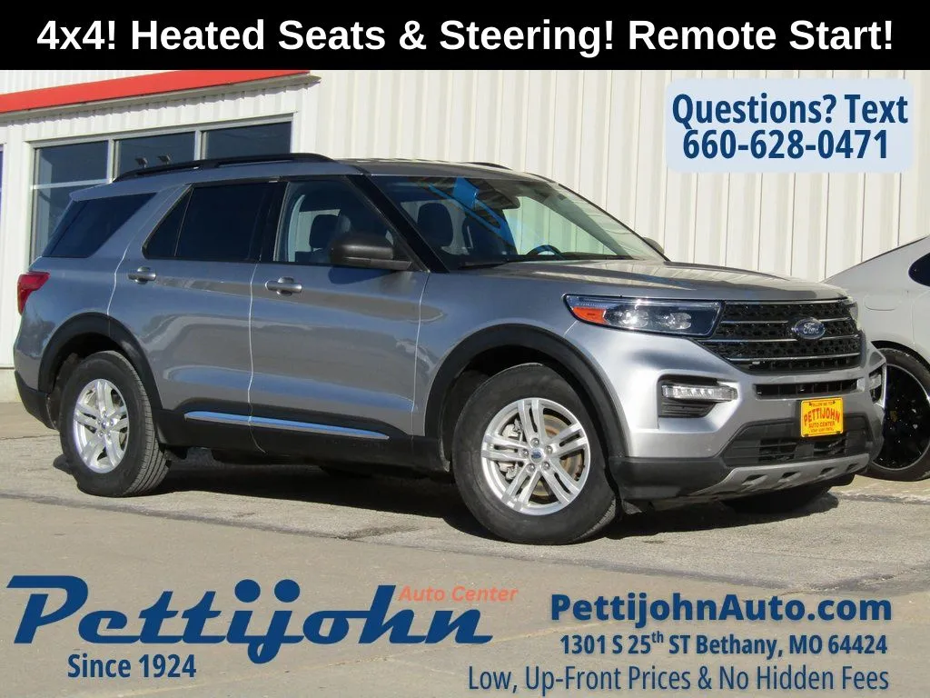 Used 2022 Ford Explorer XLT with VIN 1FMSK8DH0NGB57104 for sale in Kansas City