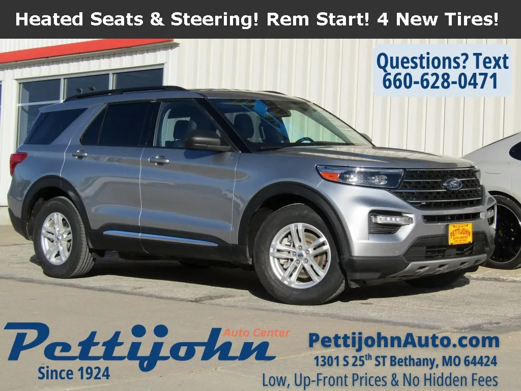Silver 2022 Ford Explorer XLT for sale in Bethany, MO