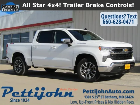 White 2023 Chevrolet Silverado 1500 LT for sale in Bethany, MO