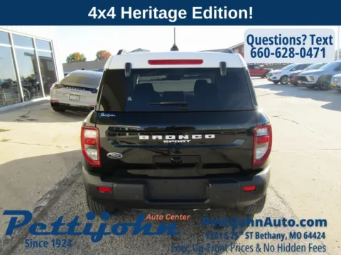 More photos of 2025 Ford Bronco Sport Heritage at Pettijohn Auto Center, MO