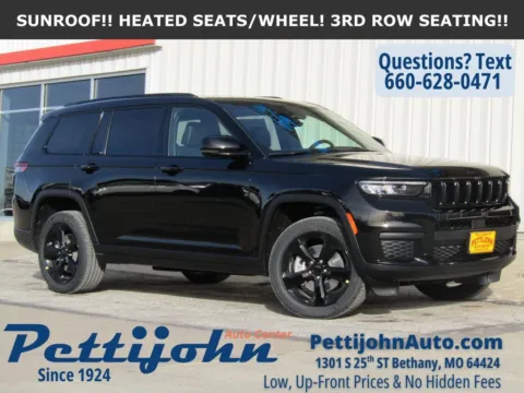 Black 2025 Jeep Grand Cherokee L Altitude X for sale in Bethany, MO