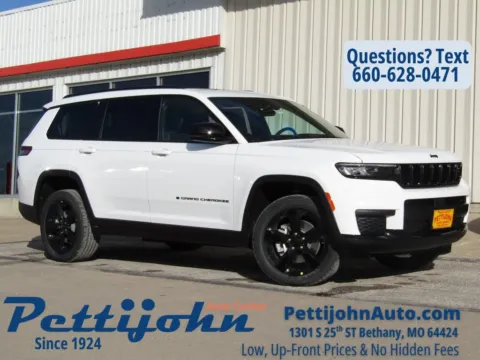 White 2025 Jeep Grand Cherokee L Altitude X for sale in Bethany, MO