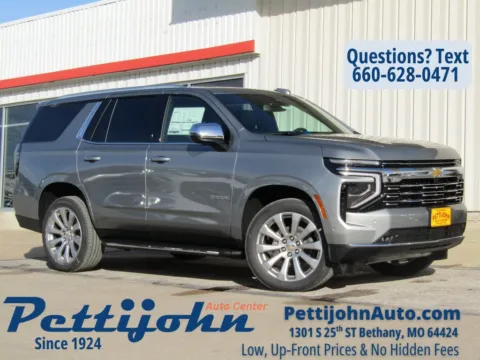 Gray 2026 Chevrolet Tahoe Premier for sale in Bethany, MO