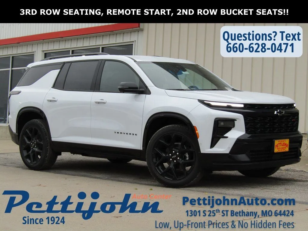 2026 Chevrolet Traverse RS's photo