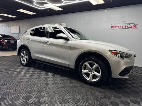 Silver 2019 Alfa Romeo Stelvio Base AWD 4dr Crossover for sale in Las Vegas, NV
