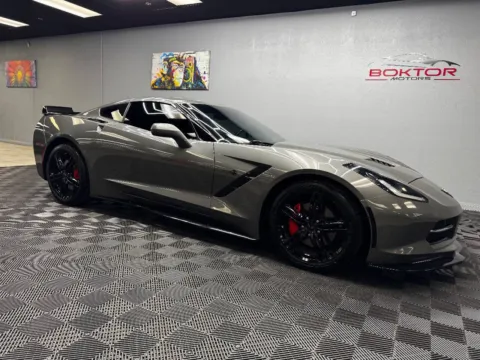 Gray 2016 Chevrolet Corvette Stingray 2dr Coupe w/1LT for sale in Las Vegas, NV