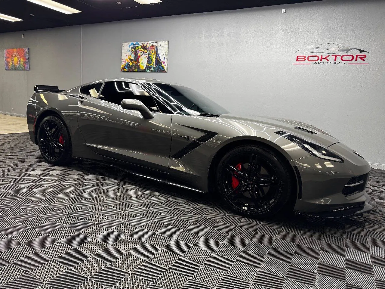 Gray 2016 Chevrolet Corvette Stingray 2dr Coupe w/1LT for sale in Las Vegas, NV