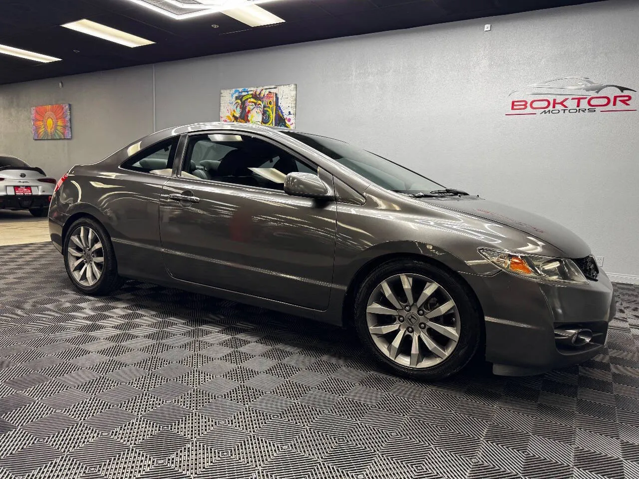 Gray 2010 Honda Civic EX w/Navi 2dr Coupe 5A for sale in Las Vegas, NV