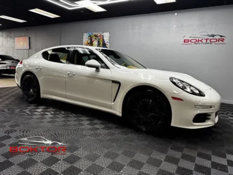 White 2015 Porsche Panamera 4 for sale in Las Vegas, NV