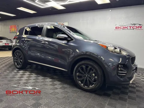 Blue 2019 Kia Sportage EX for sale in Las Vegas, NV