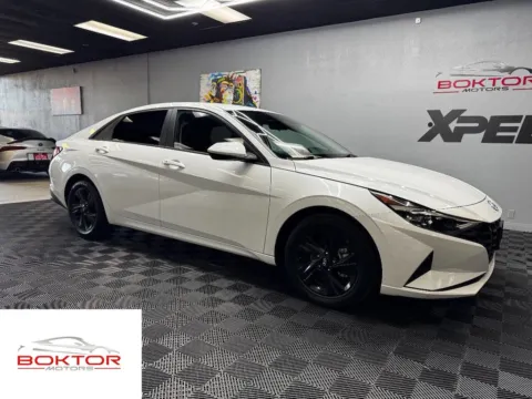 White 2021 Hyundai Elantra SEL for sale in Las Vegas, NV