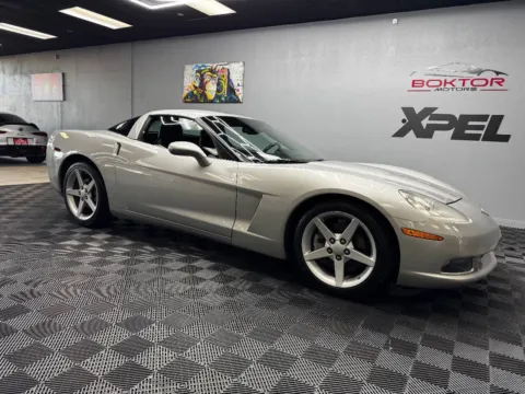 Silver 2005 Chevrolet Corvette Base 2dr Coupe for sale in Las Vegas, NV