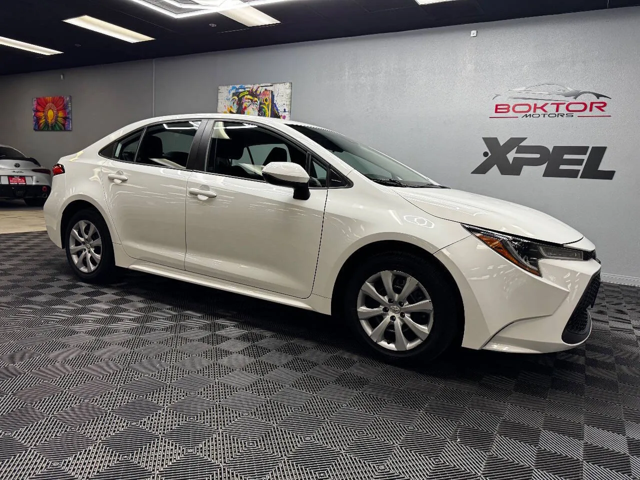 White 2020 Toyota Corolla LE 4dr Sedan for sale in Las Vegas, NV