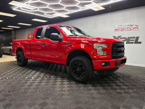 Red 2016 Ford F-150 XL 4x2 4dr SuperCab 6.5 ft. SB for sale in Las Vegas, NV