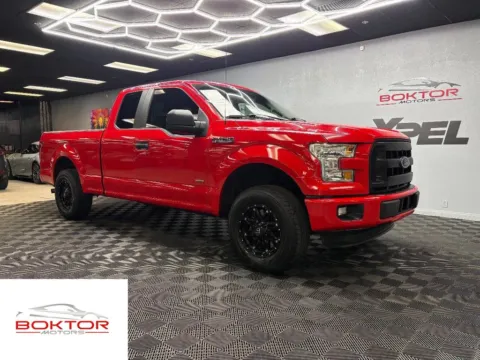 Red 2016 Ford F-150 XL for sale in Las Vegas, NV