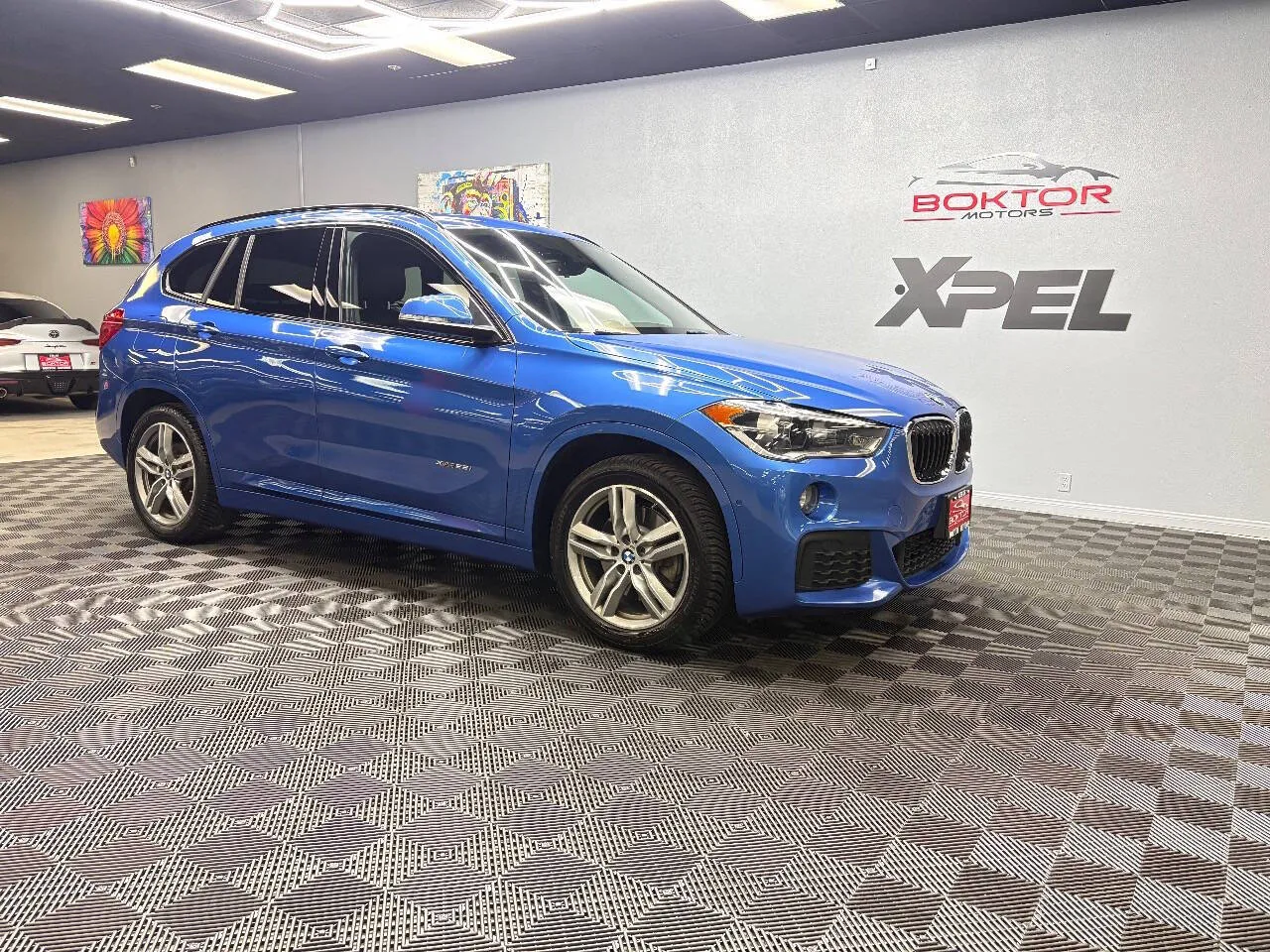 Blue 2017 BMW X1 xDrive28i AWD 4dr SUV for sale in Las Vegas, NV