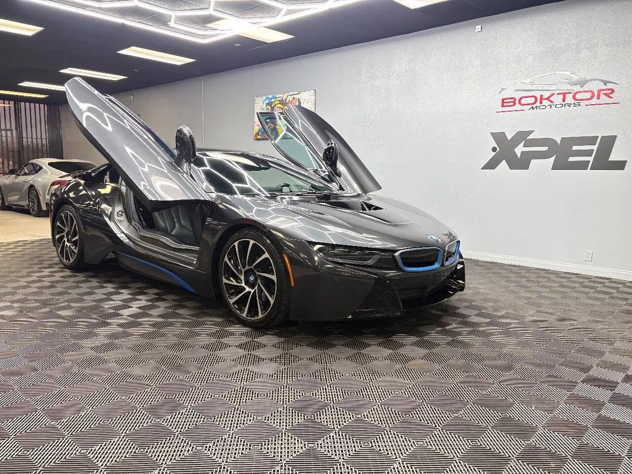 Gray 2015 BMW i8 Base AWD 2dr Coupe for sale in Las Vegas, NV