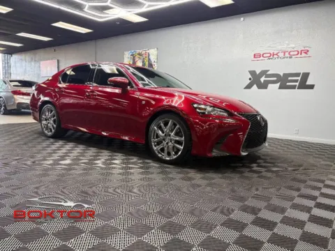 Red 2018 Lexus GS 350 F Sport for sale in Las Vegas, NV