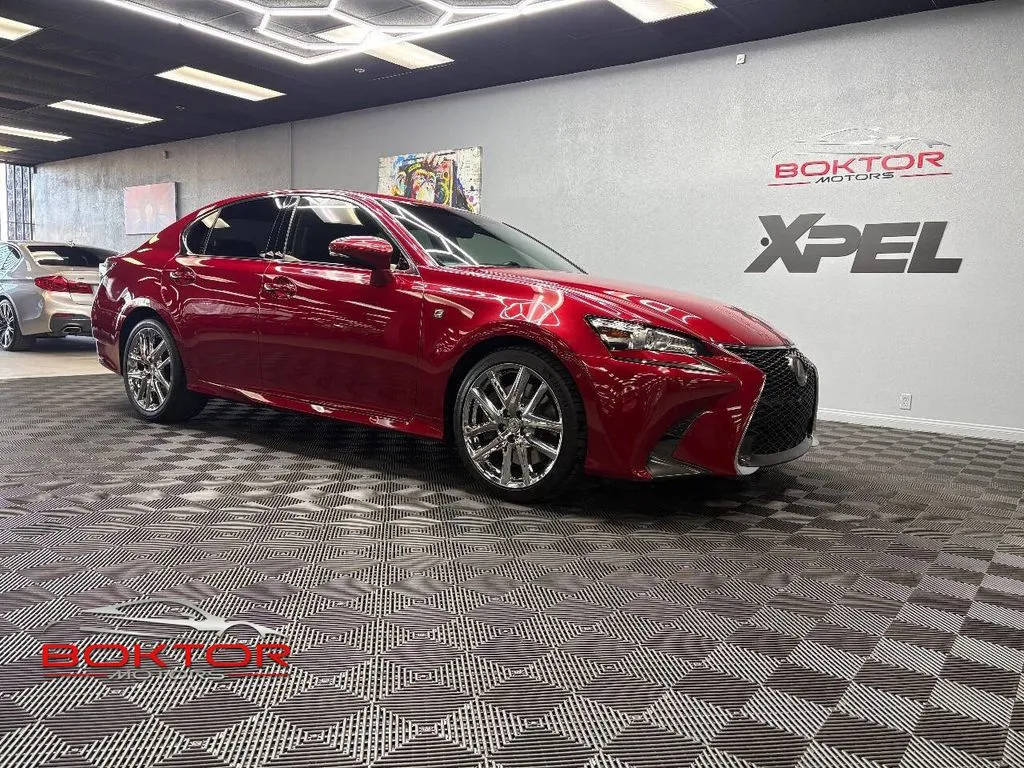 Red 2018 Lexus GS 350 F Sport for sale in Las Vegas, NV