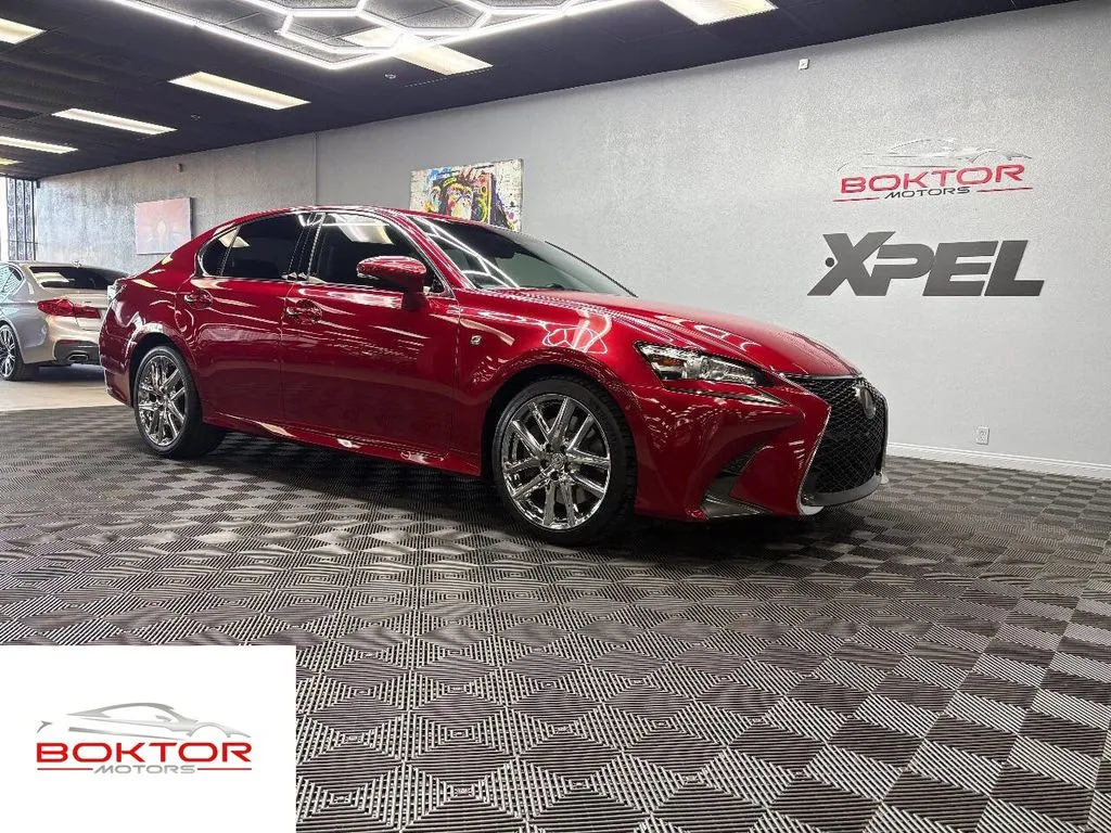 Red 2018 Lexus GS 350 F Sport for sale in Las Vegas, NV