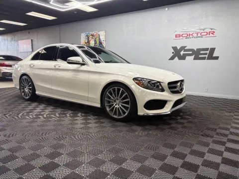 White 2016 Mercedes-Benz C-Class C 300 Luxury 4dr Sedan for sale in Las Vegas, NV
