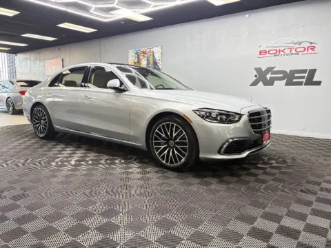 Silver 2021 Mercedes-Benz S-Class S 580 4MATIC AWD 4dr Sedan for sale in Las Vegas, NV