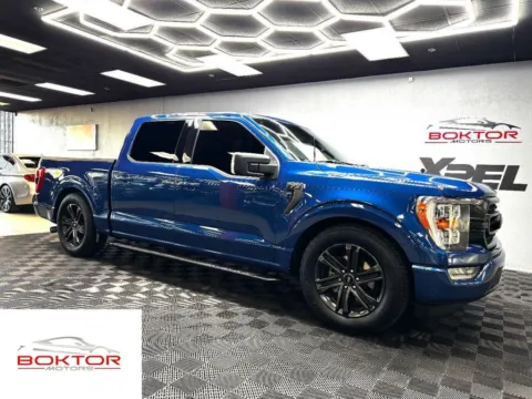 Blue 2022 Ford F-150 XLT for sale in Las Vegas, NV