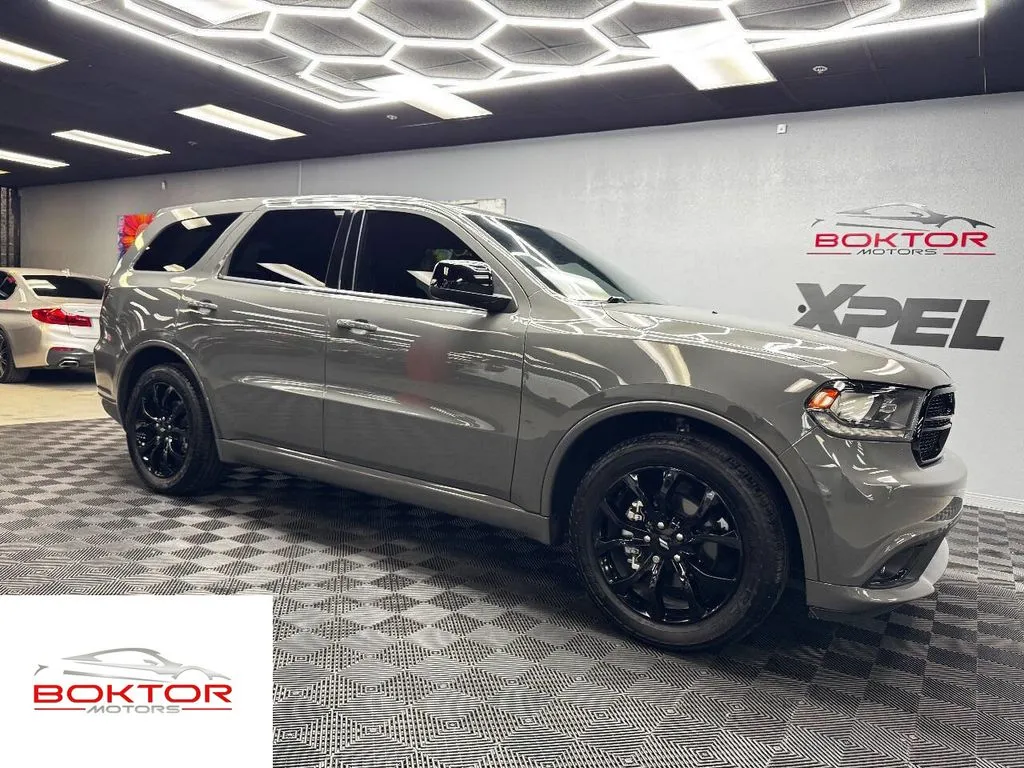 Gray 2020 Dodge Durango SXT Plus for sale in Las Vegas, NV