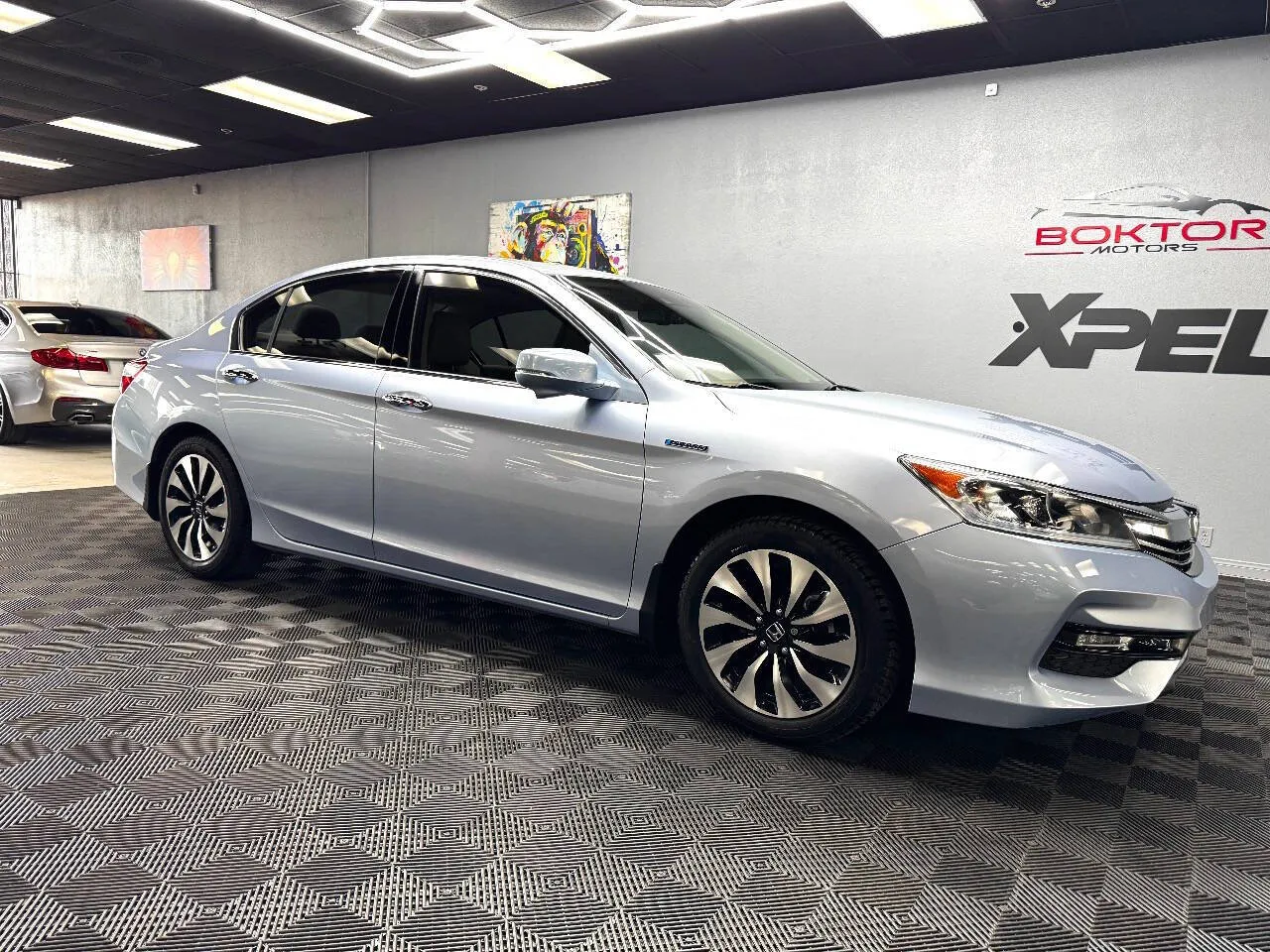 Blue 2017 Honda Accord Hybrid EX L 4dr Sedan for sale in Las Vegas, NV