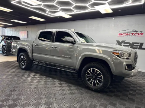Silver 2020 Toyota Tacoma TRD Sport 4x2 4dr Double Cab 5.0 ft SB for sale in Las Vegas, NV