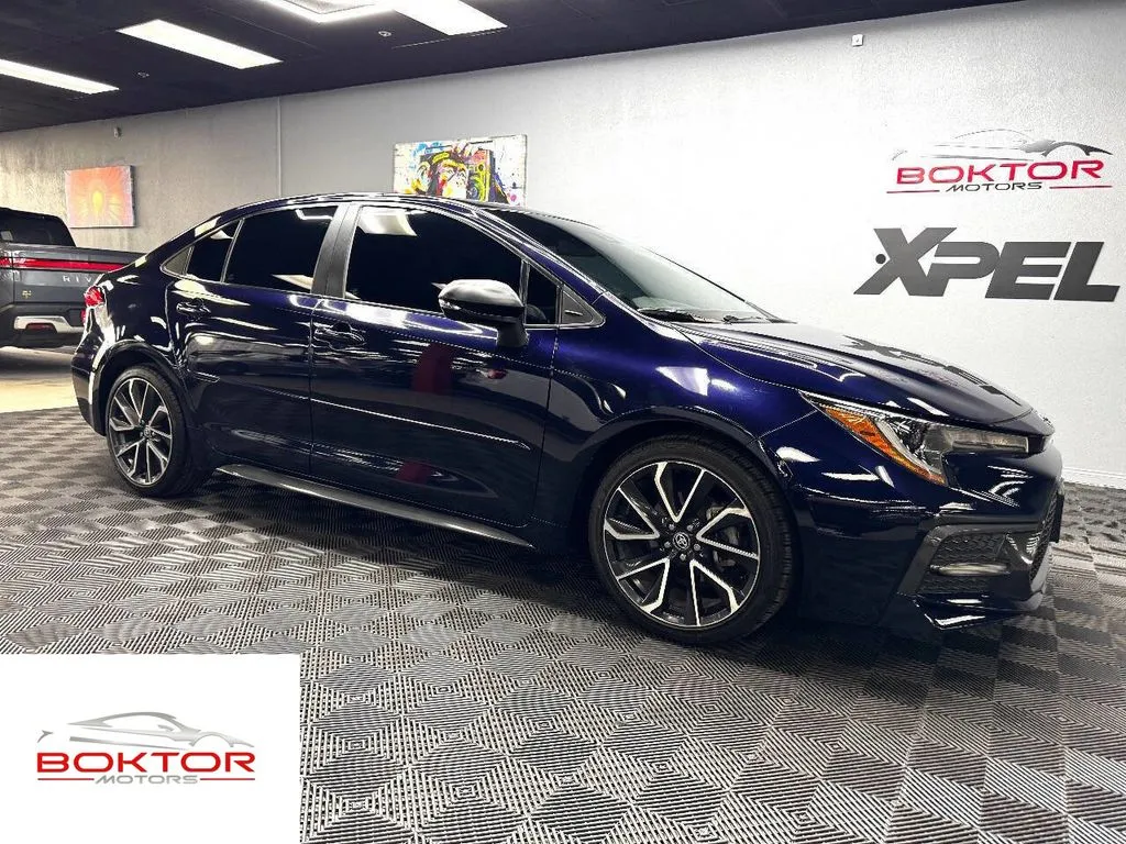 Green 2020 Toyota Corolla SE for sale in Las Vegas, NV