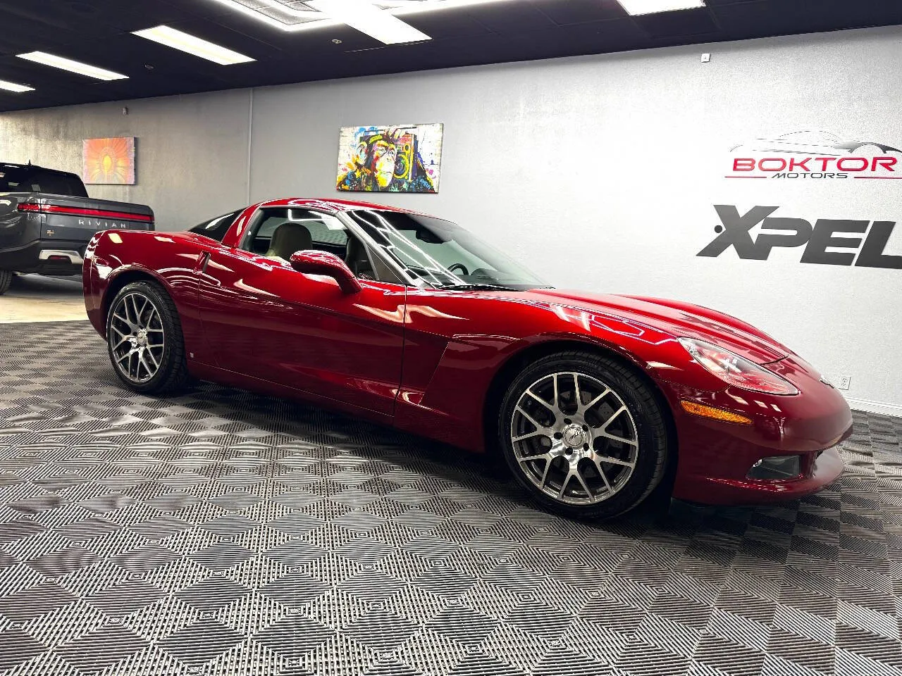 Red 2008 Chevrolet Corvette Base 2dr Coupe for sale in Las Vegas, NV