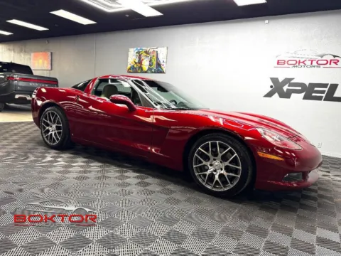 Red 2008 Chevrolet Corvette for sale in Las Vegas, NV