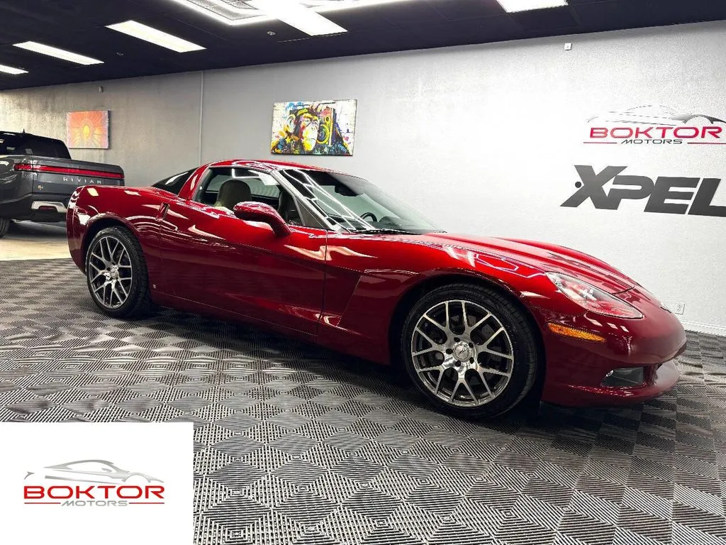 Red 2008 Chevrolet Corvette for sale in Las Vegas, NV
