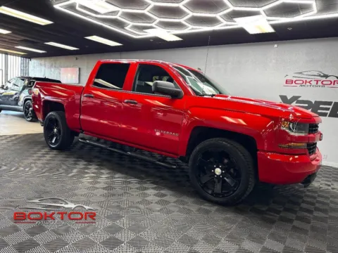 Red 2018 Chevrolet Silverado 1500 Custom for sale in Las Vegas, NV