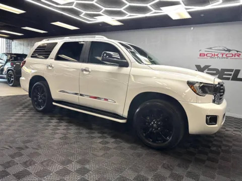 White 2020 Toyota Sequoia Limited 4x4 4dr SUV for sale in Las Vegas, NV