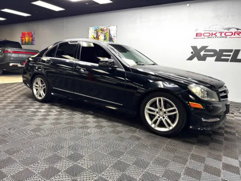 Black 2014 Mercedes-Benz C-Class C 300 Luxury 4MATIC AWD 4dr Sedan for sale in Las Vegas, NV