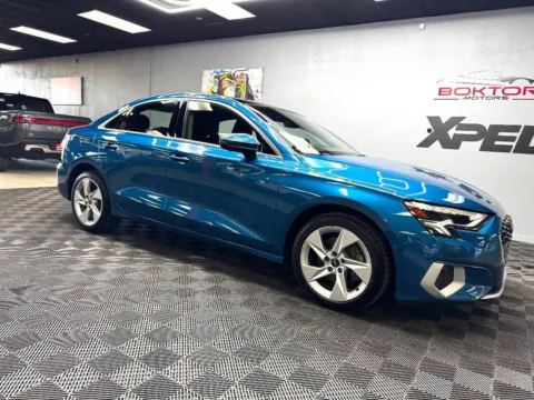 Blue 2023 Audi A3 Premium Plus 40 TFSI 4dr Sedan for sale in Las Vegas, NV