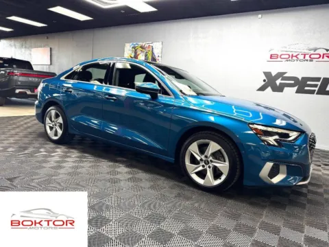 Blue 2023 Audi A3 40 Premium Plus for sale in Las Vegas, NV