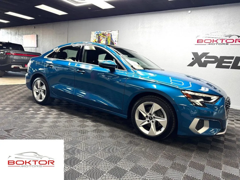 Blue 2023 Audi A3 40 Premium Plus for sale in Las Vegas, NV