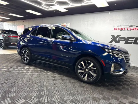 Blue 2022 Chevrolet Equinox Premier 4x4 4dr SUV for sale in Las Vegas, NV