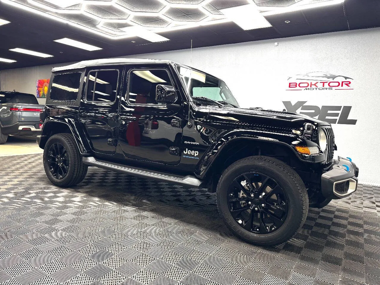 Black 2023 Jeep Wrangler Sahara 4xe 4x4 4dr SUV for sale in Las Vegas, NV