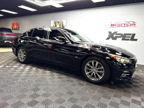 Black 2015 Infiniti Q50 Premium 4dr Sedan for sale in Las Vegas, NV