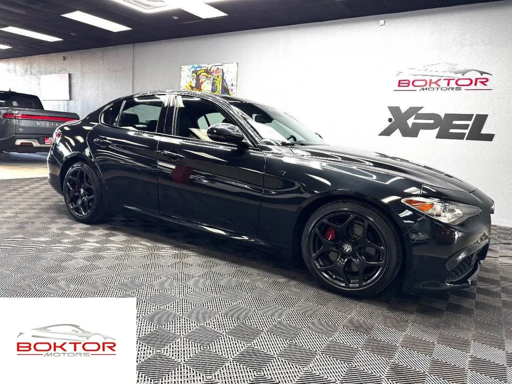 Black 2022 Alfa Romeo Giulia Ti for sale in Las Vegas, NV