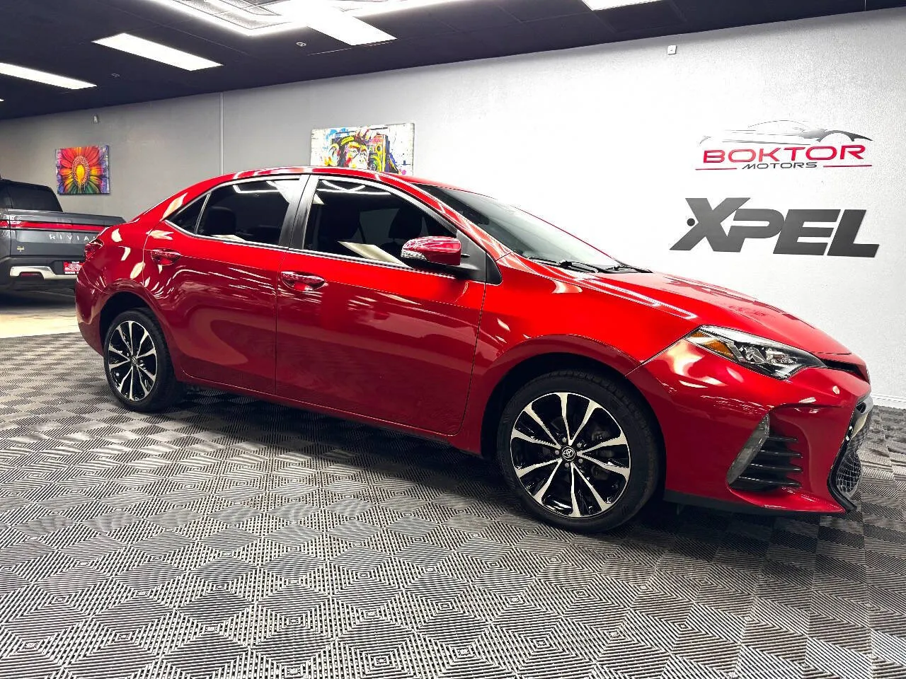 Red 2019 Toyota Corolla SE 4dr Sedan CVT for sale in Las Vegas, NV