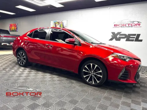 Red 2019 Toyota Corolla SE for sale in Las Vegas, NV